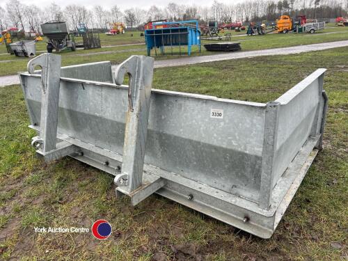 Heavy duty JCB Q fit yard scraper