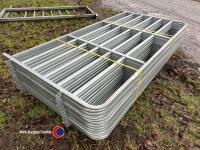 12ft x 6ft metal sheep hurdles, new - 3