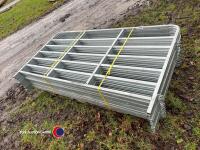 12ft x 6ft metal sheep hurdles, new - 4