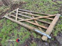 Wooden 8ft gate - 3