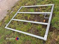 Very heavy duty 4ft 6in galvanised gate - 2