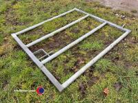 Very heavy duty 4ft 6in galvanised gate - 3