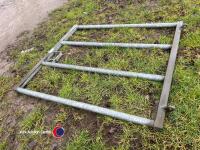 Very heavy duty 4ft 6in galvanised gate - 2