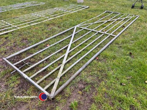 12ft galvanised gate