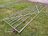 12ft galvanised gate - 3