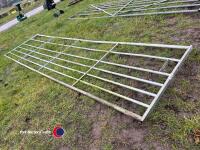 14ft galvanised gate - 3