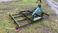 8ft Fleming arena leveler, 3 point linkage