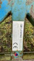 8ft Fleming arena leveler, 3 point linkage - 3