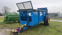 West 10T rear discharge spreader c/w slurry door - 2