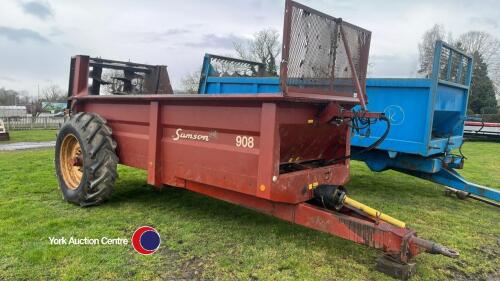 Samson 908 muck spreader