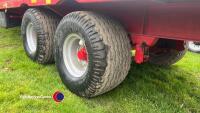 Portequip 28ft bale trailer, 2017, 8 stud flotation tyres - 4