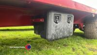 Portequip 28ft bale trailer, 2017, 8 stud flotation tyres - 8