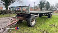 33ft bale trailer