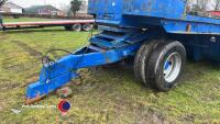 Side entry low loader trailer. Bed 21.5ft - 3