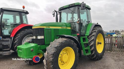 John Deere 7810 4WD tractor, T205 RTL, 2 owners, V5 in office, key in office, 13,189 hours