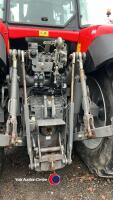 Massey Ferguson 7620 Dyna 6 tractor, 50k transmission, air brakes, full suspension. 6575 hours, YX14 HGM (g.w.o), key in office - 6