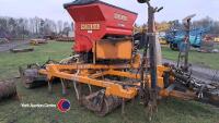 Simba Freeflow 3m cultivator seed drill, control box in office - 2