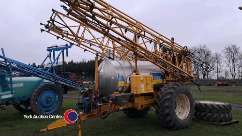 Chafer T3000 24m sprayer, 1997, refurbed by Chafer in 2014, hyd pump, auto rate Control & GPS Speed, c/w 2 sets wheels and liquid fert stream bars, 1 section control faulty- 2x control box, manual & spares in office