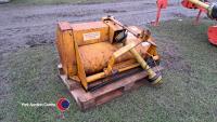 Turner tractor mounted flail mower, new blades fitted. gwo - 2