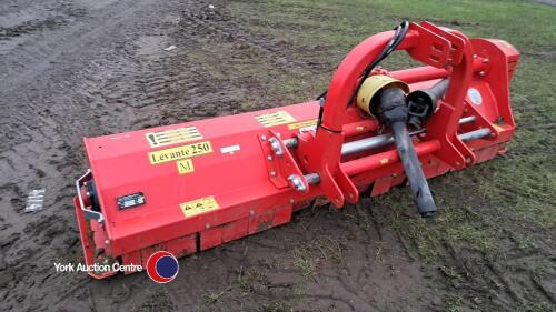 Del Morino Levante 250 flail mower, 2023