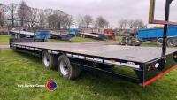 McKee 33ft bale trailer, air and hydraulic brakes. 2021 - 5