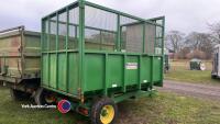 Easterby horse muck trailer - 3
