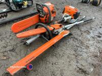 Stihl KM131R hedge trimmer & pole chainsaw