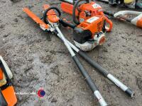 Stihl KM131R hedge trimmer & pole chainsaw - 3