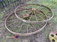 Pair of garden wheels - 3