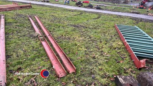 2 x Steel channel 6 inch ,19 feet 4 inch long