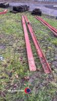2 x Steel channel 6 inch ,19 feet 4 inch long - 2