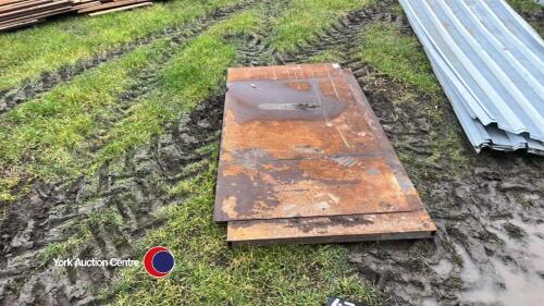 Sheet of steel