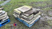 Yorkshire stone paving flags