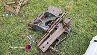 Ford TW drawbar and pickup hitch assembly - 3