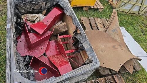 Scanston spares, ridger wearing metal, bed tiller guards