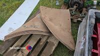 Scanston spares, ridger wearing metal, bed tiller guards - 2