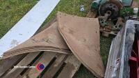 Scanston spares, ridger wearing metal, bed tiller guards - 3