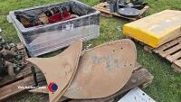 Scanston spares, ridger wearing metal, bed tiller guards - 4