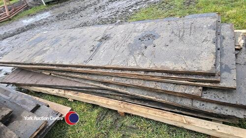 Pallet of Buffalo boarding