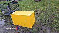 Metal chemical storage box - 3