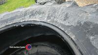 2 x 650/65R42 tractor tyres, good condition - 3