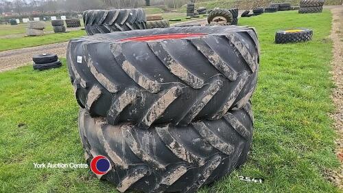 Michelin Mach X Bib 650/75R38 8 stud Fendt wheels