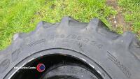 2x Kleber 13.6R24 (340/85R24) tyres 50% tread - 3