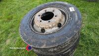 5 x 205-75-7.5 tyres - 2