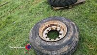 385/65 R22.5 super single wheel and tyre - 2