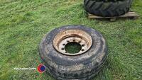 385/65 R22.5 super single wheel and tyre - 4