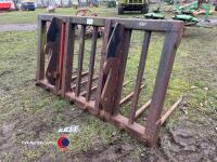 Telehandler 8 tine fork, Kramer brackets - 3