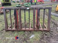 Telehandler 8 tine fork, Kramer brackets - 4