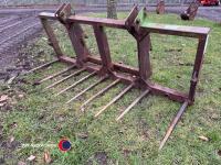 Merlo 7ft 6in handler fork with brackets for grab - 2