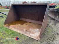 Cherry 8ft 2.4m3 bucket on Volvo/Euro loading shovel brackets - 2